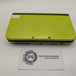 New 3DS LL - Lime Green - Tested and Working - Great Condition - Includes Charger
