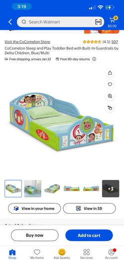 Cocomelon Bed
