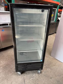 NEW 1 Glass Door Display Cooler NSF Refrigerator IDW G-10F #8670-SD2