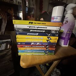 Full Set Of Fast And The Furious 