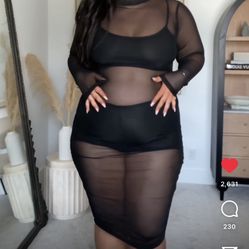 Mesh Dress Lg.