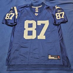 Vintage Indianapolis Colts Reggie Wayne Reebok Jersey, Men's Large