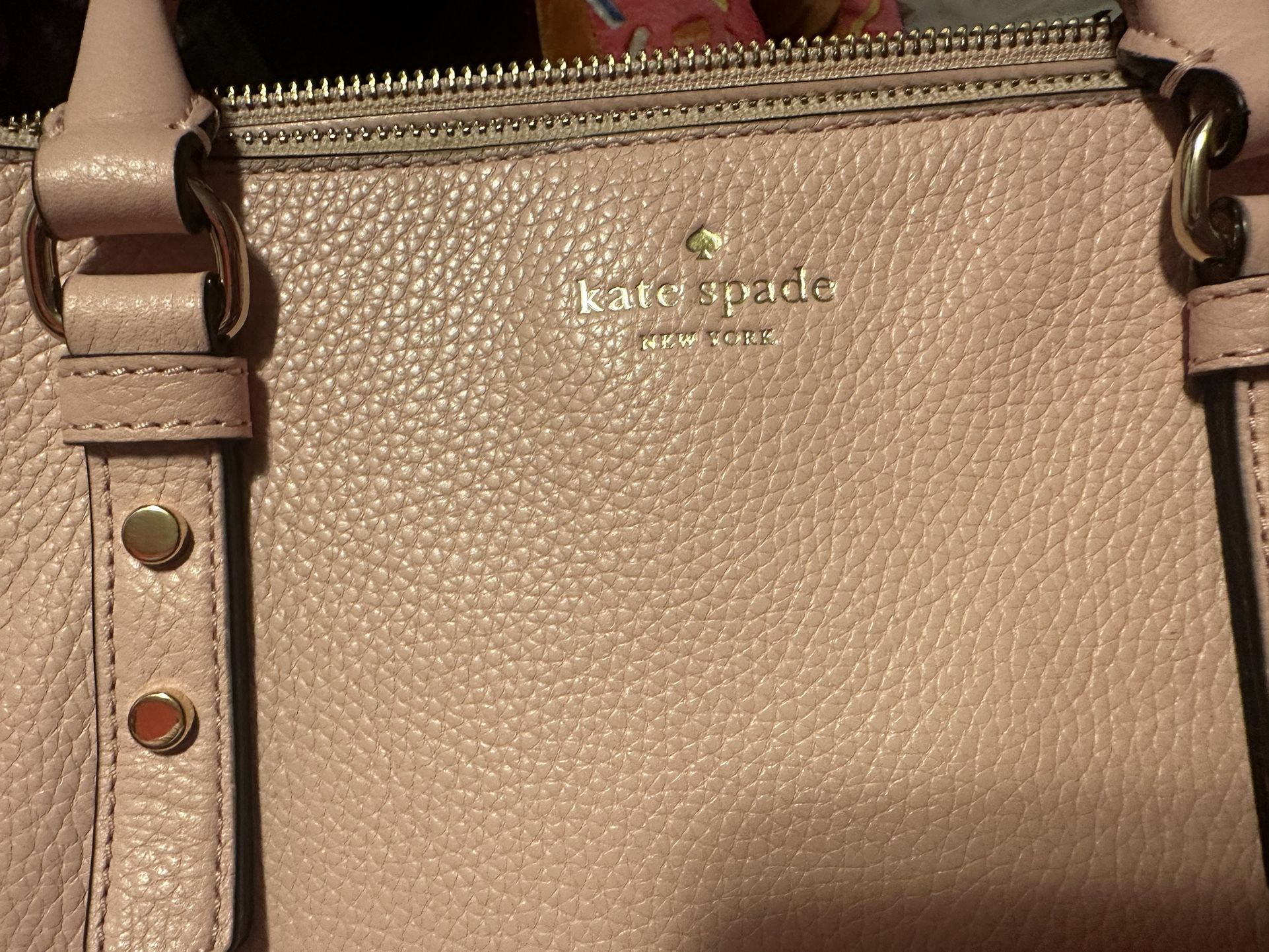 light pink Kate Spade Tote
