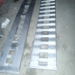 Car Trailer Ramps 7' Aluminum  6000 Lbs