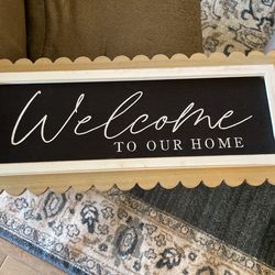 Welcome Sign