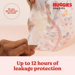 Huggies Snug & Dry Baby Diapers Size 2 (12-18 lbs)