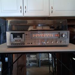 Vintage ZENITH, Turntable, Cassette, Eight Track, Receiver 