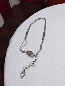 Brighton Silver Plated chain belt