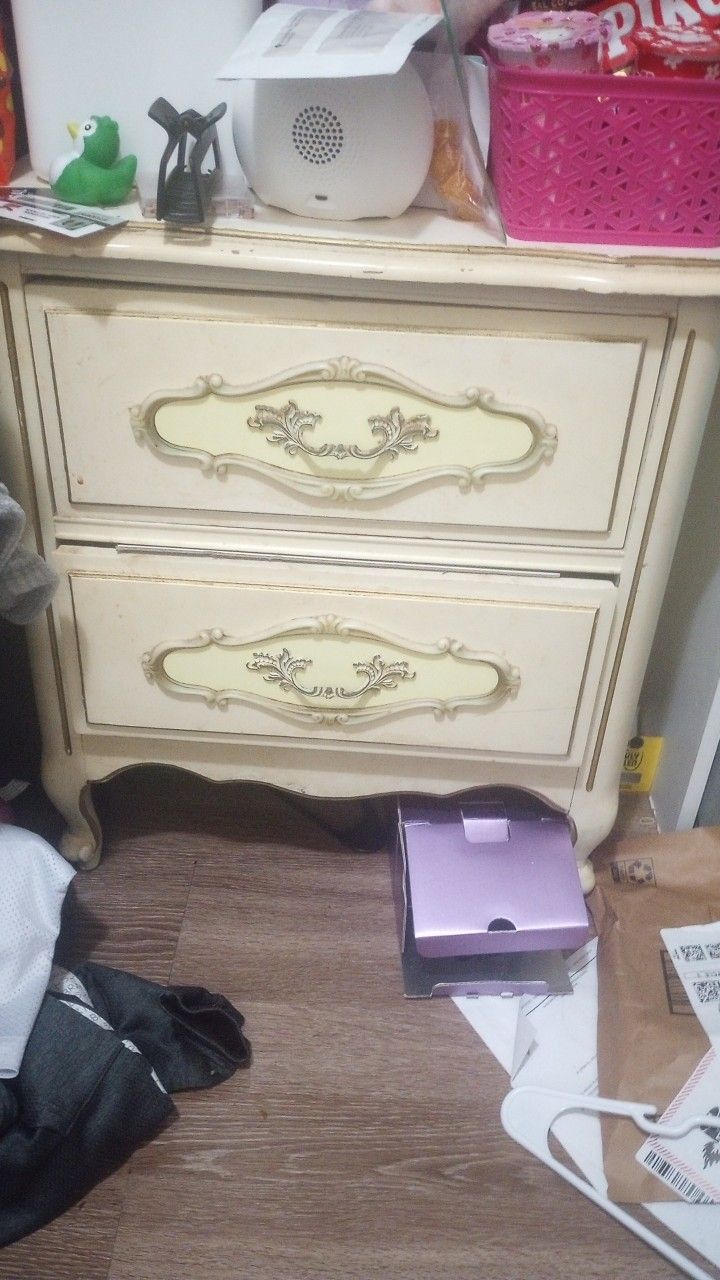 Nightstand And Dresser 