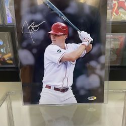 Jay Bruce Signed Photo  8x10 Authentic 