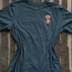 Nike The Nike Tee Blue Graphic Print Men's Short Sleeve Crew Neck Cotton T-Shirt