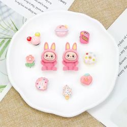 Cute Cro Charms Set | Kawaii Shoe Accessories | Bunny, Donut, Candy, Ice Cream & Flower