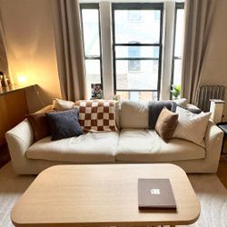 Cream Sofa