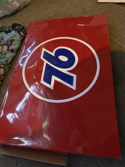 76 Pump Sign