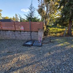 Free basketball hoop