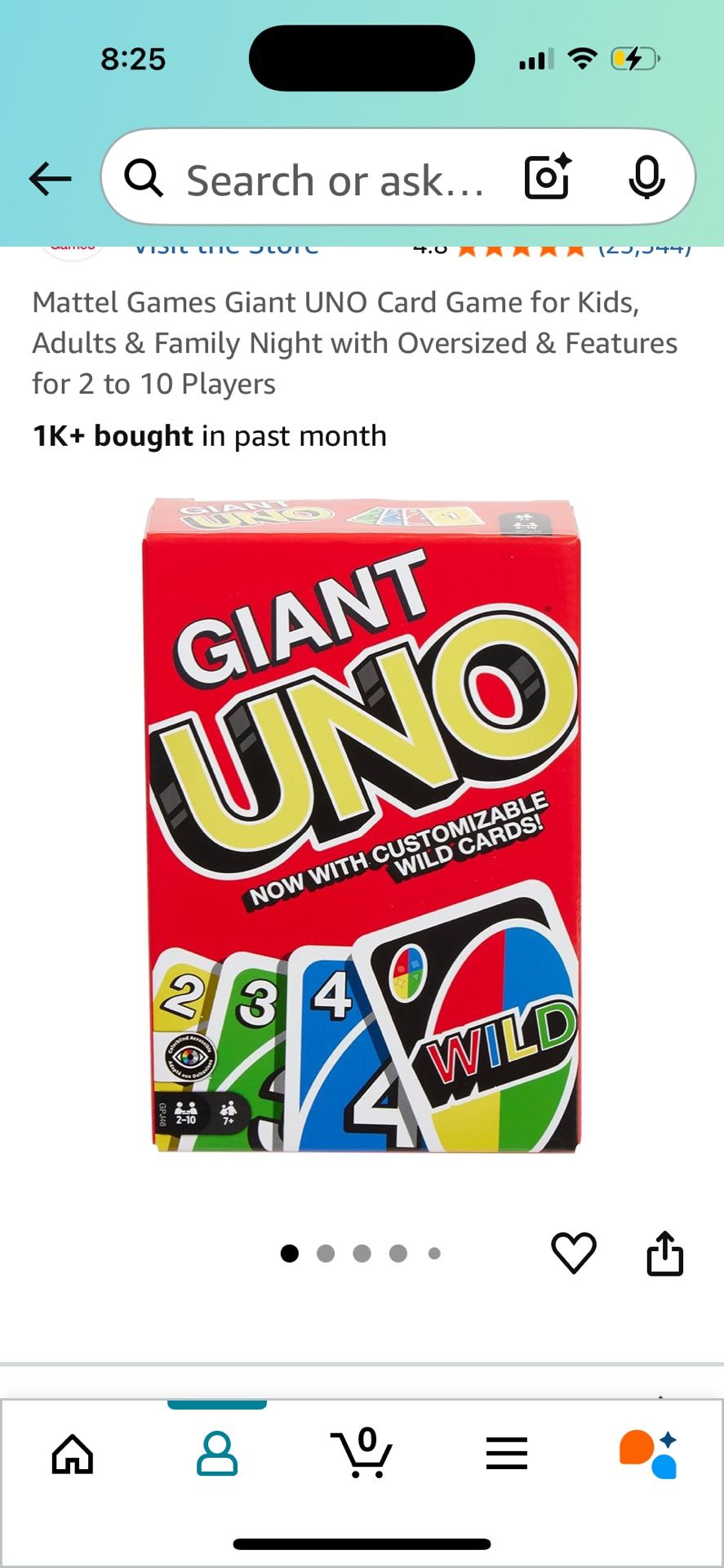 Giant UNO Set Customizable