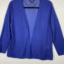 Alfani Open Cardigan Sweater Sz M