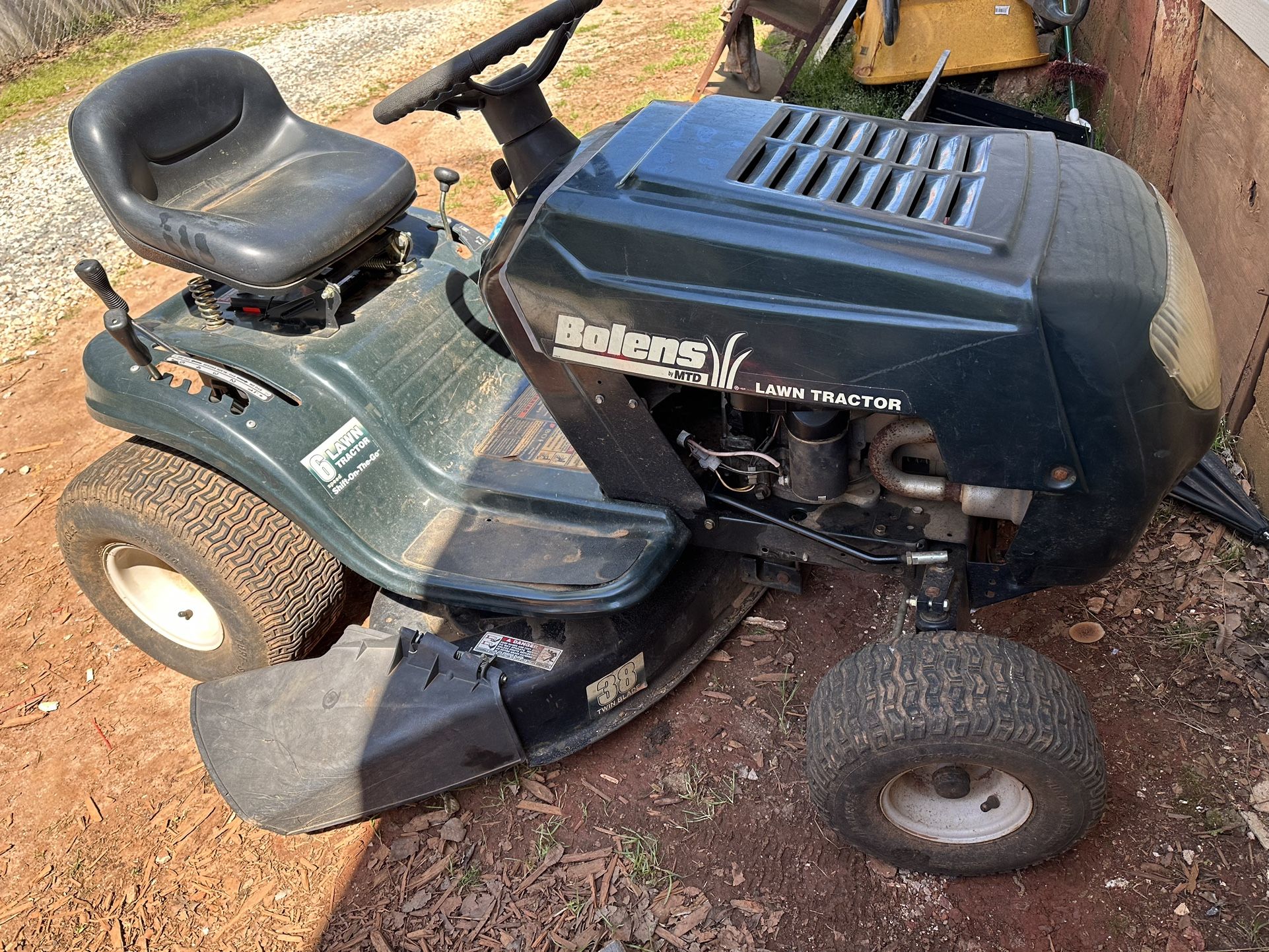 Bolens 13.5 hp riding mower new arrivals