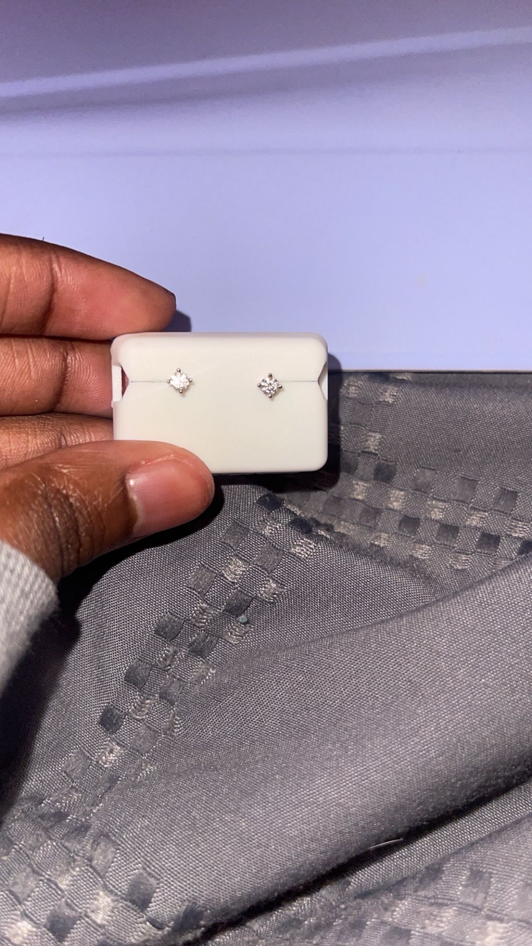 Moissanite Diamond Earrings 