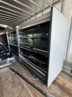 6ft open case cooler
