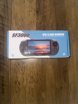 SF3000 Handheld Game Console 4.5-Inch IPS Screen
