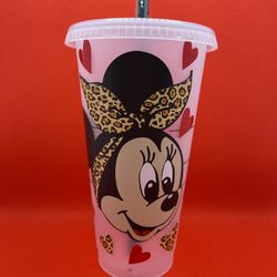 Starbucks Minnie Mouse Custom Cup