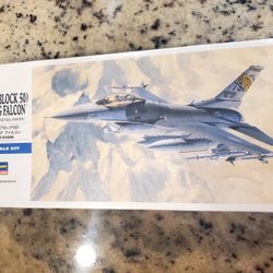 HASEGAWA MODEL KIT - F-16CJ (Block 50) FIGHTING FALCON factory sealed 