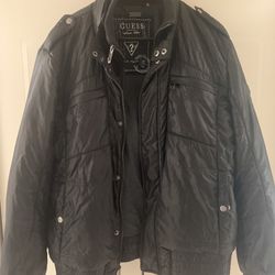 Guess Bomber Jacket Size L 