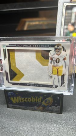 Xavier watts notre dame jumbo national treasures /49
