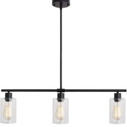 Rustic Industrial Chandelier Modern 3-light Glass Shades