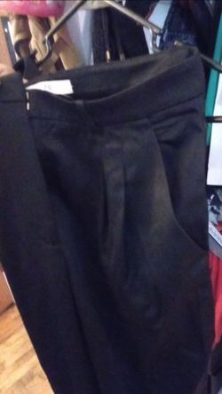 The Soho Wide-Leg Pant in Italian Satin by Banana Republic size 12