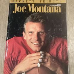 Joe Montana Beckett Tribute Magazine 1993 Issue #2