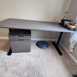 Office Desk And Cabinet 
