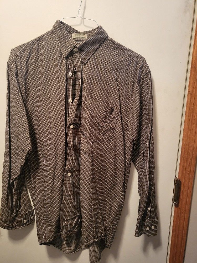 Cutter & Buck Button Down Shirt SIze L