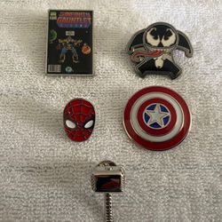 Marvel Brooch Pin Collection