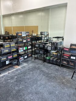 Car batteries