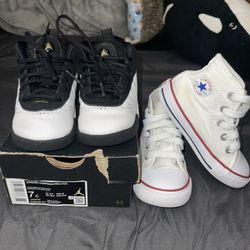 Both Pairs For The Price USED SHOES KIDS 7c // Zapatos Niños 7c