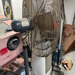 Giant shop fan