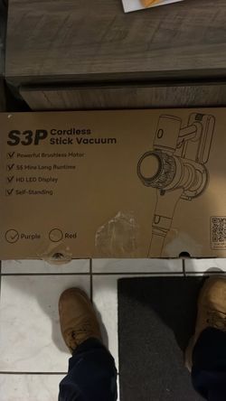 S3P Cordless Stick Vacuum – Purple