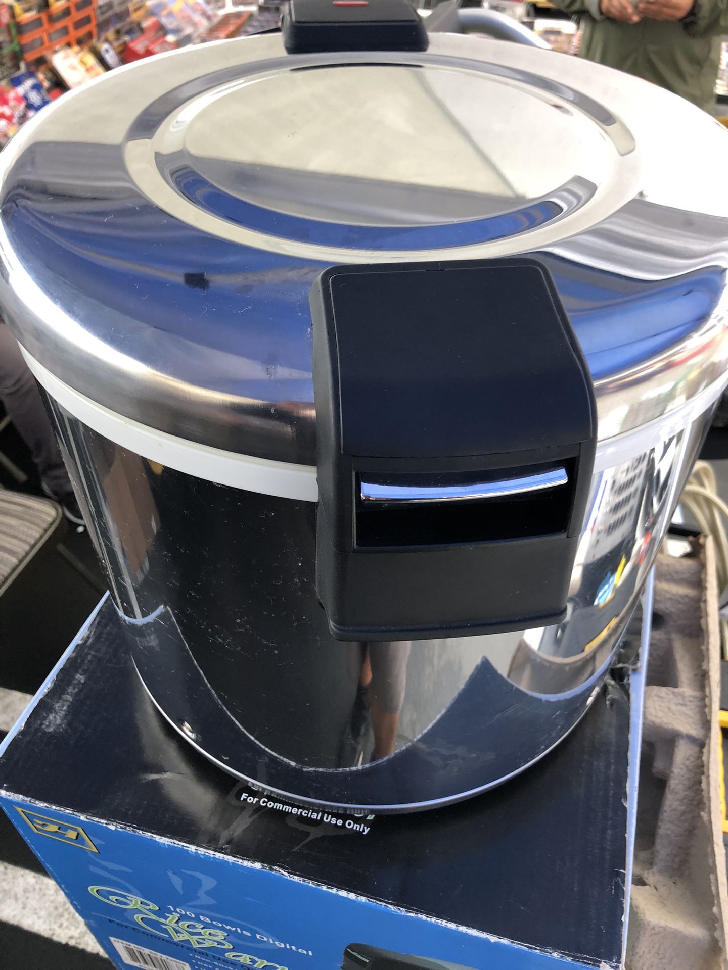 Thunder Group SEJ22000 Stainless Steel 50-Cup Rice Warmer