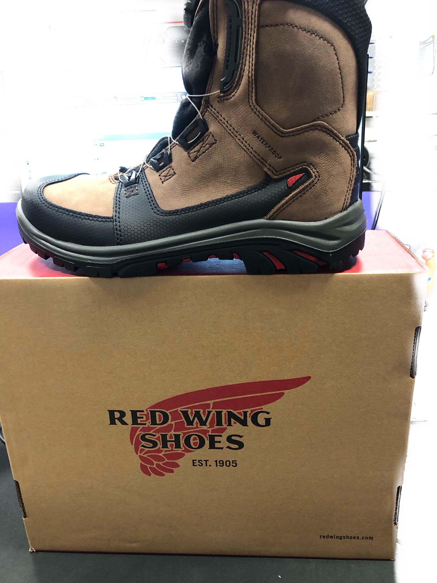Red Wing Boots (Steal Toe)