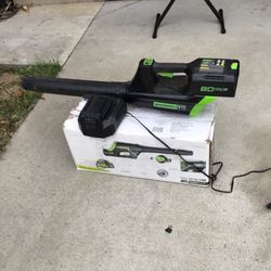 Green works Brand New Leaf Blower Just Need A Battery 