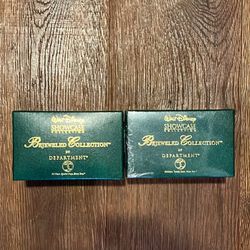 Dept. 56 / Walt Disney Showcase — Donald’s “So Sweet” & Pluto “Special Treat” (Both SEALED, Rare)