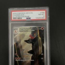 Psa 8 Pokemon Charmeleon Sir 169/165