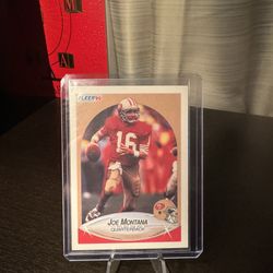 Joe Montana 1990 Fleer 