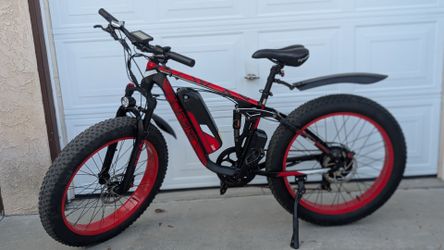 Cyrusher XF800 Full Suspension Fat Tire E-Bike (Low Miles)