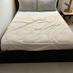 Full-Size Bed And Frame