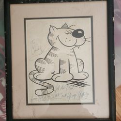 Heathcliff Signed By Artist George Gately