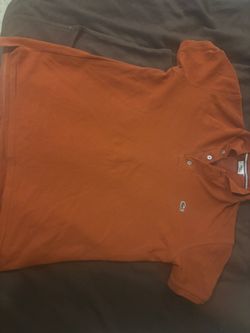 Lacoste polo orange 