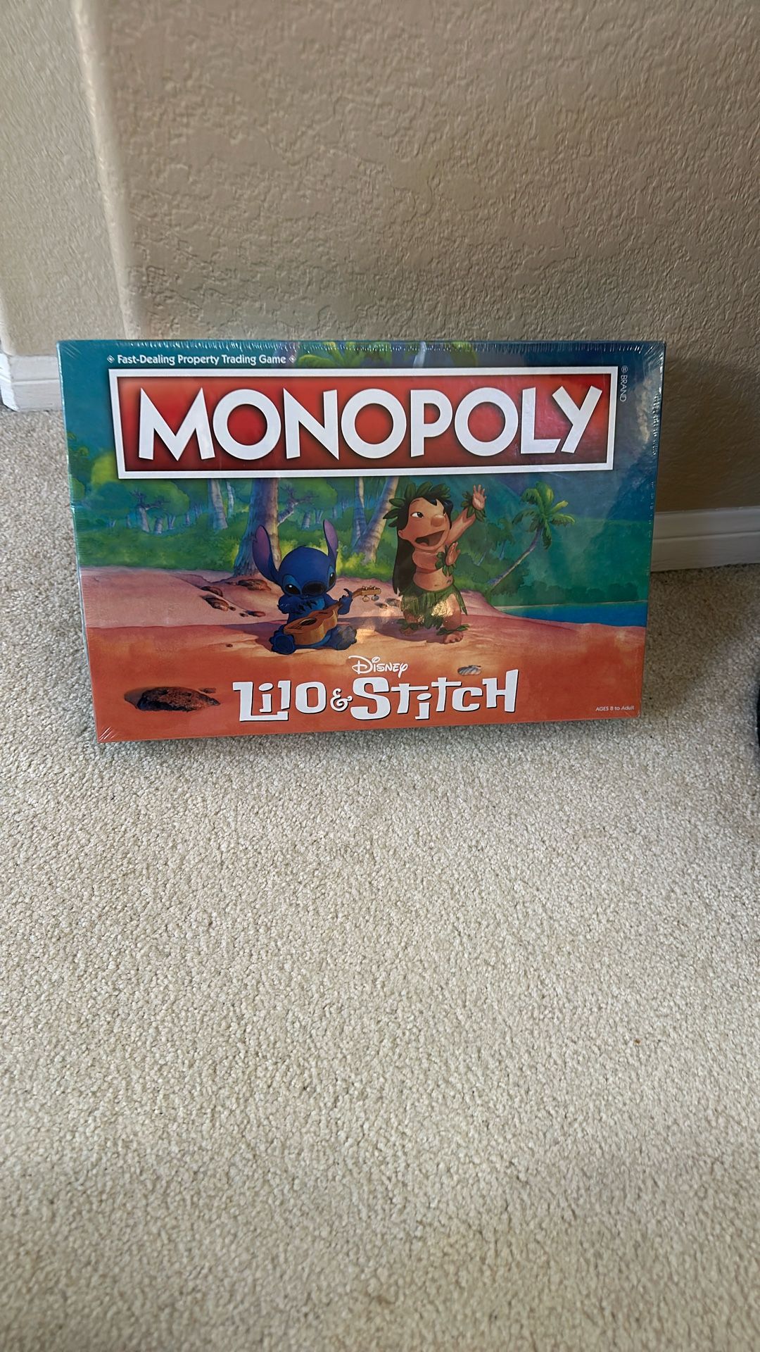 Brand New Sealed Disney Lilo And Stitch Monopoly